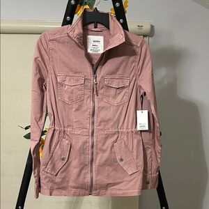 Women's Pink Utility Jacket